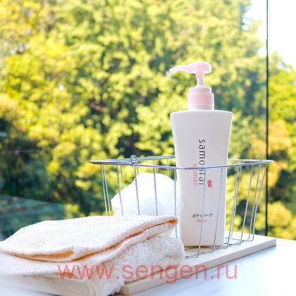 Жидкое мыло SPR JAPAN Samourai Woman, увлажняющее, с гиалуроновой кислотой, с цветочно-фруктовым ароматом, 550мл.