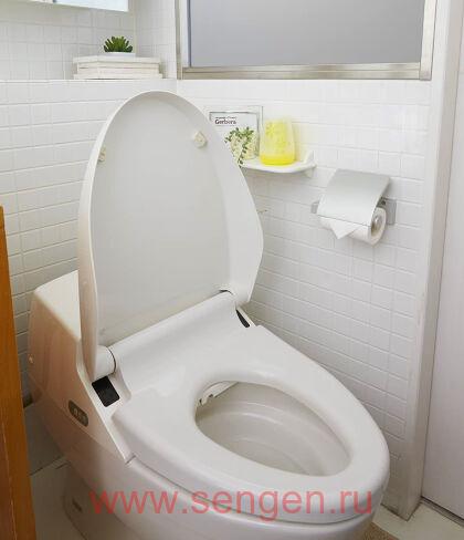 Гелевый дезодорант для туалета KOBAYASHI Sawaday for Toilet Lemon, с ароматом лимона, 140г.