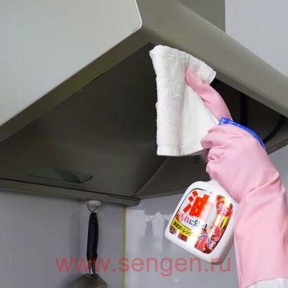 Чистящее средство для кухни YUWA Home Care Series for Oil Stains, против жировых и масляных загрязнений, спрей, 400мл.