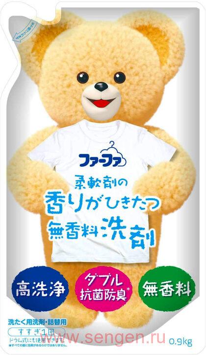 Жидкое средство для стирки NS FAFA JAPAN Liquid Detergent Fragrance-free, без ароматизаторов, 900г.