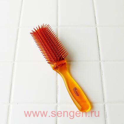 Массажная щетка VeSS Honey Brush, для увлажнения и придания блеска волосам, с мёдом и маточным молочком пчёл.