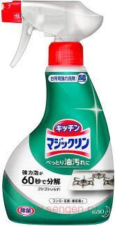 Чистящая пенка KAO Magiclean Handy Spray для кухонных плит и вентиляционных решеток, 400мл.