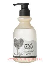 Увлажняющий пенный шампунь AHALO BUTTER Shampoo Rich Moist, с тропическими маслами и кленовым сиропом (без сульфатов и силикона), 500мл.