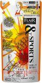 Кондиционер-смягчитель для белья KAO Flair Fragrance&Sports Passion Tropical, с активной дезодорирующей формулой, с ароматом тропических цветов и фруктов, мягкая упаковка, 420мл.