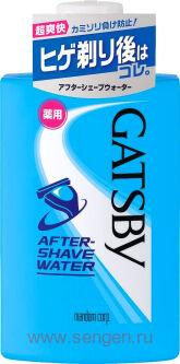 Лосьон после бритья MANDOM Gatsby After Shave Water, снимающий раздражение и смягчающий, с освежающим ароматом свежих цитрусовых, 140мл.
