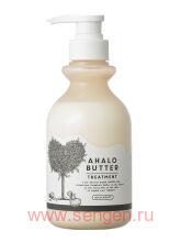 Увлажняющий бальзам-ополаскиватель AHALO BUTTER Treatment Rich Moist с тропическими маслами, йогуртом и медом (без сульфатов), 500мл.