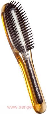 Щетка для поврежденных волос Ikemoto Du-Boa Horse Oil Damage Care Brush, с лошадиным маслом.