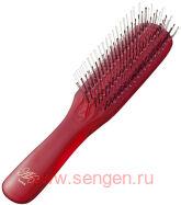 Массажная щетка VeSS Aging Care Hair Brush для поддержания молодости волос и кожи головы.