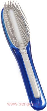 Расческа с силиконовым стержнем Ikemoto Damage Care Brush для поврежденных волос, голубая.
