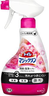 Чистящее и дезодорирующее средство для туалета KAO Toilet Magiclean Elegant Rose, с ароматом розы, 380мл.