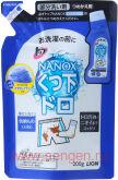 Жидкое средство LION Top Nanox For Mud Dirt, для удаления темных пятен и въевшейся грязи перед стиркой, сменная упаковка, 200г.