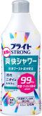 Гель-отбеливатель для стойких загрязнений LION Bright Strong Refreshing Shower, для предварительного и точечного нанесения, с антибактериальным эффектом, 400мл.