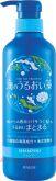 Увлажняющий шампунь для волос KRACIE Umi No Uruoiso Moisture Care, с экстрактами морских водорослей, с освежающим цветочно-морским ароматом, помпа 490мл.