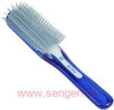 Лечебная расческа IKEMOTO Negative Ion Blow Styling Brush с отрицательными ионами и природным минералом турмалин.