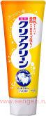 Лечебно-профилактическая зубная паста с микрогранулами, KAO Clear Clean Fresh Citrus, комплексного действия, свежий вкус апельсина, 120г.