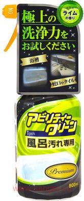 Чистящая пена для ванны YUWA Ability Clean Premium for Bath Stains, с дезинфицирующим эффектом, спрей, 500мл.
