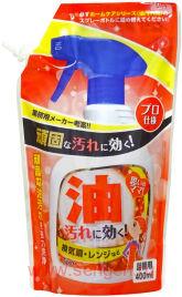 Чистящее средство для кухни YUWA Home Care Series for Oil Stains, против жировых и масляных загрязнений, мягкая упаковка, 400мл.