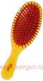 Щетка массажная VeSS Honey Brush, для увлажнения и блеска волос, с мёдом и маточным молочком пчёл, круглая.