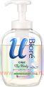 Жидкое мыло-пенка для тела "Целебные травы" KAO Biore U Foaming Body Wash Healing Botanical, с ароматом свежей зелени, 540мл.