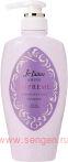 Увлажняющий шампунь для поврежденных волос KOSE Je l’aime Amino Supreme Cashmere, с нежным ароматом розы и жасмина, 500мл.