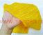 Массажная мочалка OHE AWAYUKI "Увлажняющая пена" средней жесткости, жёлтая, размер 28Х100см.