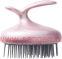 Массажная щетка для мытья головы VeSS Hairdressing Smooth Shampoo Brush, нежно розовая.