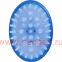 Массажная щетка для мытья головы VeSS Scalp Shampoo Brush, голубая.