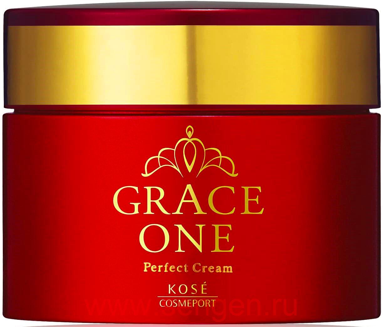 Идеальный крем отзывы. Kose Cosmeport крем для лица. Kose "GRACEONE" антивозрастной крем для лица с двумя видами коллагена (50+), 100г. Kose Cosmeport "Grace one. Grace one крем.